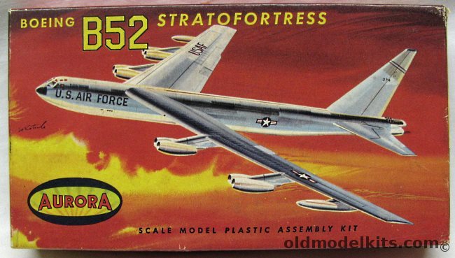 Aurora 1/270 Boeing B-52 Stratofortress, 494-50 plastic model kit